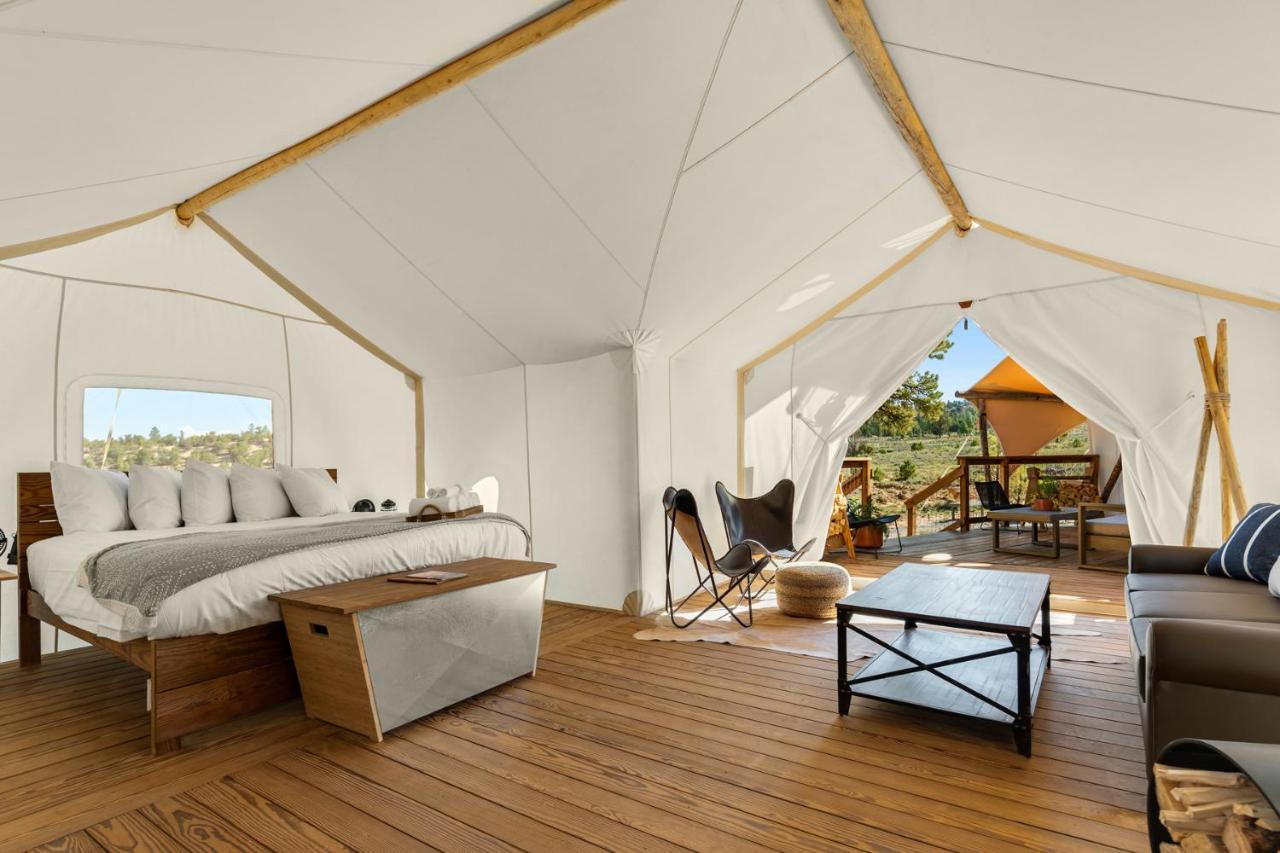 Luxury tent Under Canvas Bryce Canyon Widtsoe